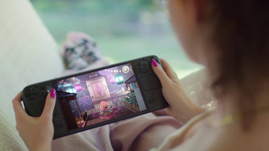 Steam bridge with OLED screen