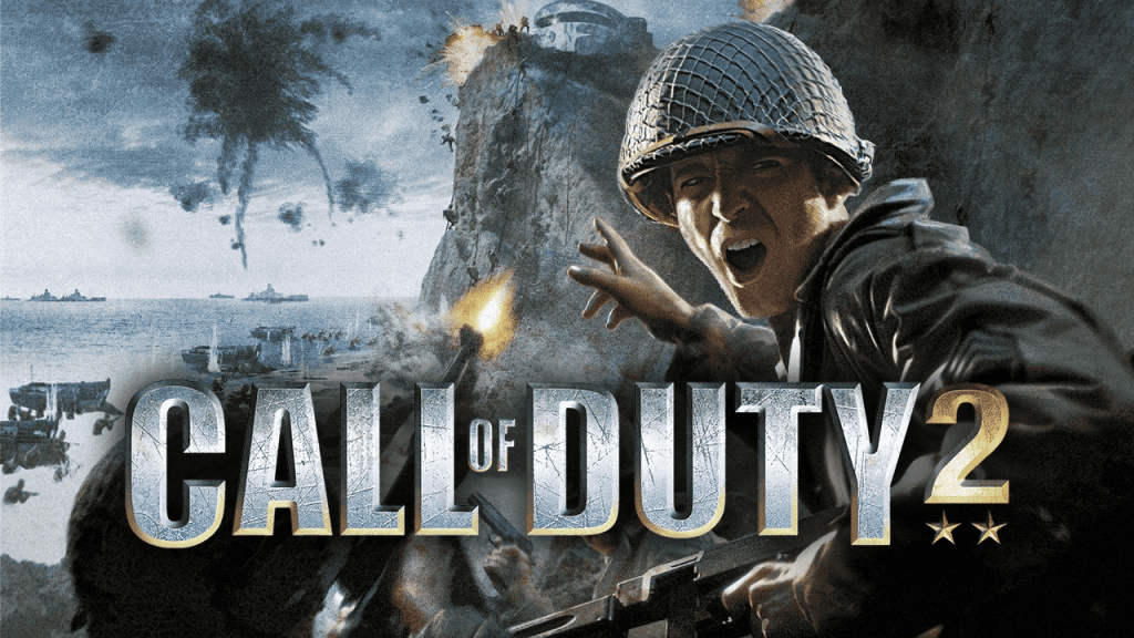 The image shows the cover of the game Call of Duty 2