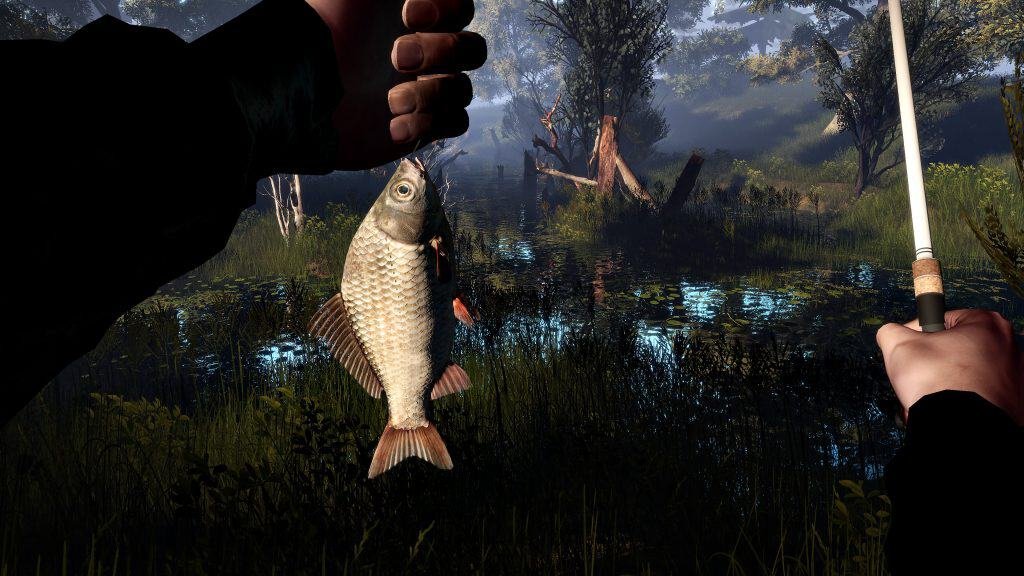 Professional fishing game screenshot