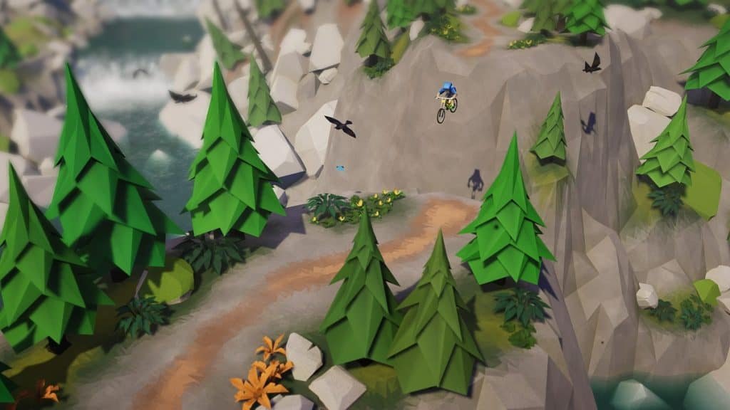 Solitary mountains: descent